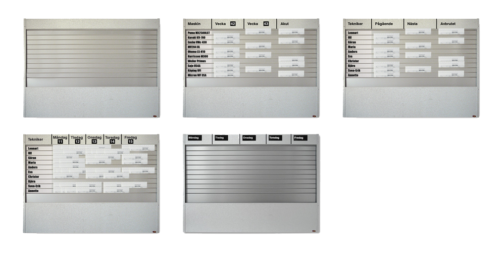 affordable panel board in aluminium for planning